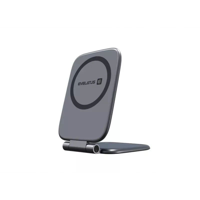 Evelatus MagSafe Non-Charging Magnetic Mount für Armaturenbrett, Laptop, Tablet, Monitor, Schwarz