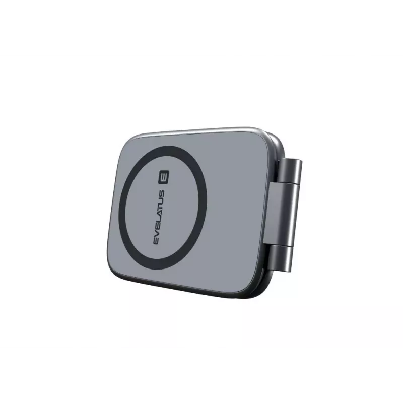 Evelatus MagSafe Non-Charging Magnetic Mount für Armaturenbrett, Laptop, Tablet, Monitor, Schwarz