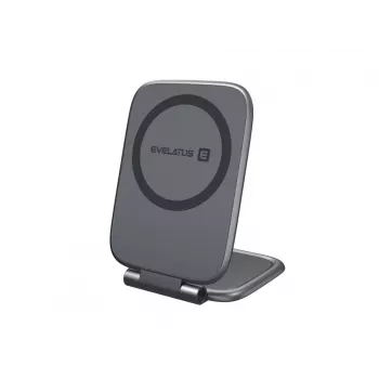 Evelatus MagSafe Non-Charging Magnetic Mount für Armaturenbrett, Laptop, Tablet, Monitor, Schwarz