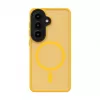 Evelatus Samsung Galaxy S26 Hybrid Case mit Magnet, PC+TPU Orange