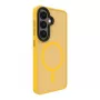 Evelatus Samsung Galaxy S26 Hybrid Case mit Magnet, PC+TPU Orange
