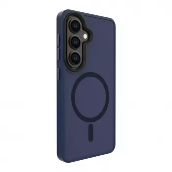 Evelatus Samsung Galaxy S26 Hybrid Case mit Magnet PC+TPU Dunkelblau