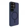 Evelatus Samsung Galaxy S26 Ultra Hybrid Case mit Magnet, PC+TPU, Dunkelblau