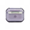 Evelatus Apple AirPods Pro TPU-Schutzhülle Transparent Lila