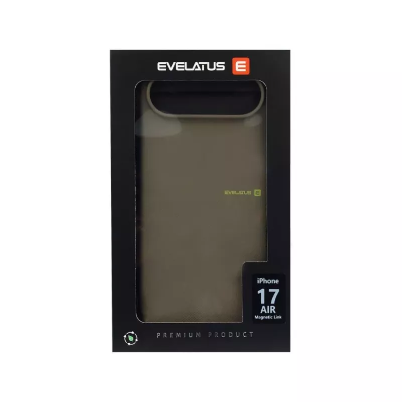 Evelatus Apple iPhone 17 Air Premium MagSafe Sandstone Case Grau