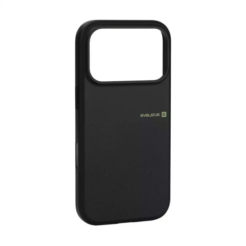Evelatus Apple iPhone 17 Pro Premium MagSafe Sandstone Case Black