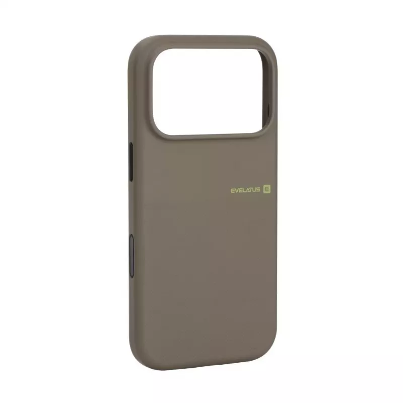 Evelatus Apple iPhone 17 Pro Premium MagSafe Sandstone Case Grau