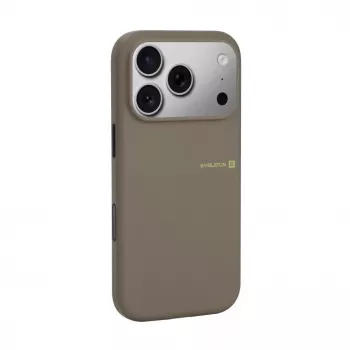 Evelatus Apple iPhone 17 Pro Premium MagSafe Sandstone Case Grau