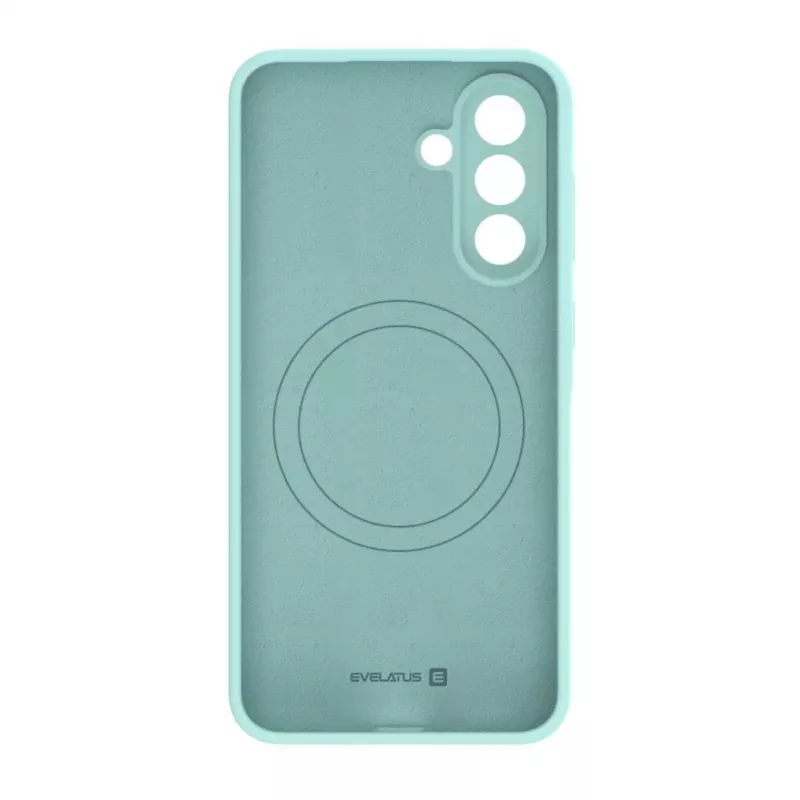 Evelatus Samsung Galaxy A57 Premium Magsafe Soft Touch Silicone Case Türkis