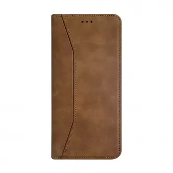 Evelatus Samsung Galaxy A53 5G Book Case Braun - PU-Leder Geldbörsenhülle mit Kartenfächern und Kickstand