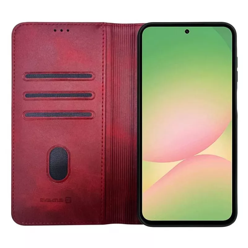 Evelatus Samsung Galaxy A57 Book Case Folio Rot