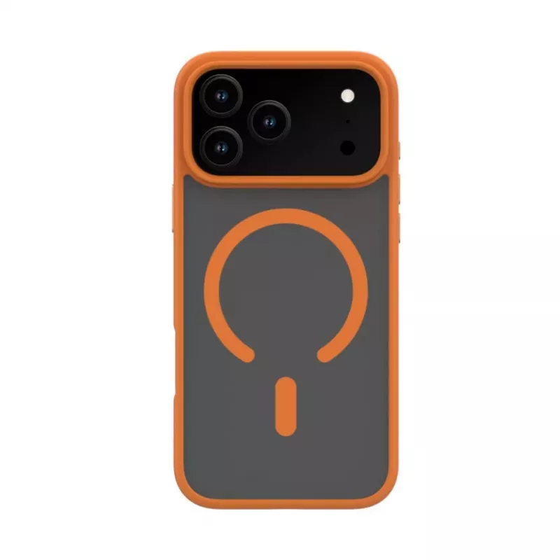 Evelatus Apple iPhone 17 Pro Max Hybrid Case mit MagSafe PC+TPU Orange