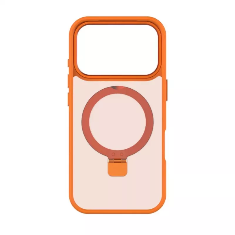 Evelatus Apple iPhone 17 Pro Shield Case mit MagSafe & Stand Matte Orange