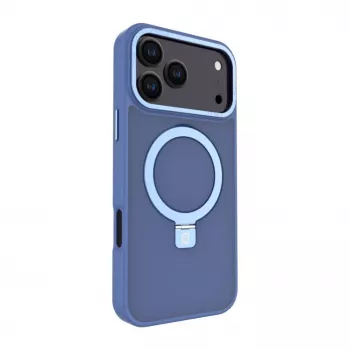 Evelatus Apple iPhone 17 Pro Max Shield Case mit MagSafe & Stand Matt Blau