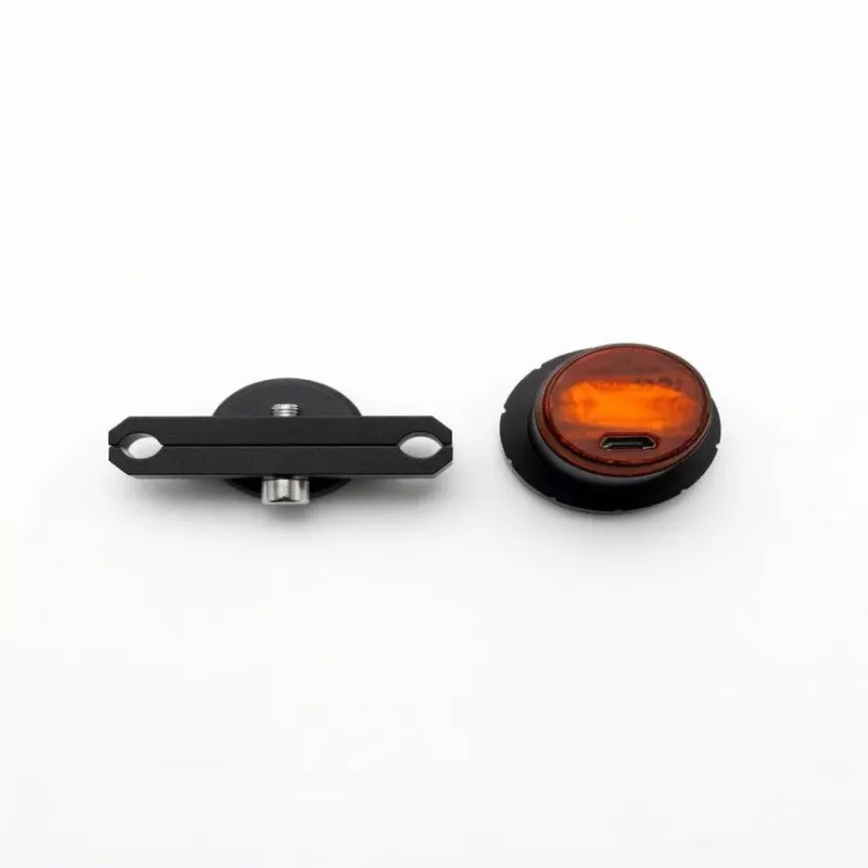 iLike Smart USB Rechargeable Bike Tail Light mit Bremslichtsensor, 7 Beleuchtungsmodi, IPX5 wasserdicht, Aluminium Fahrradrücklicht, Sattelstützenhalterung