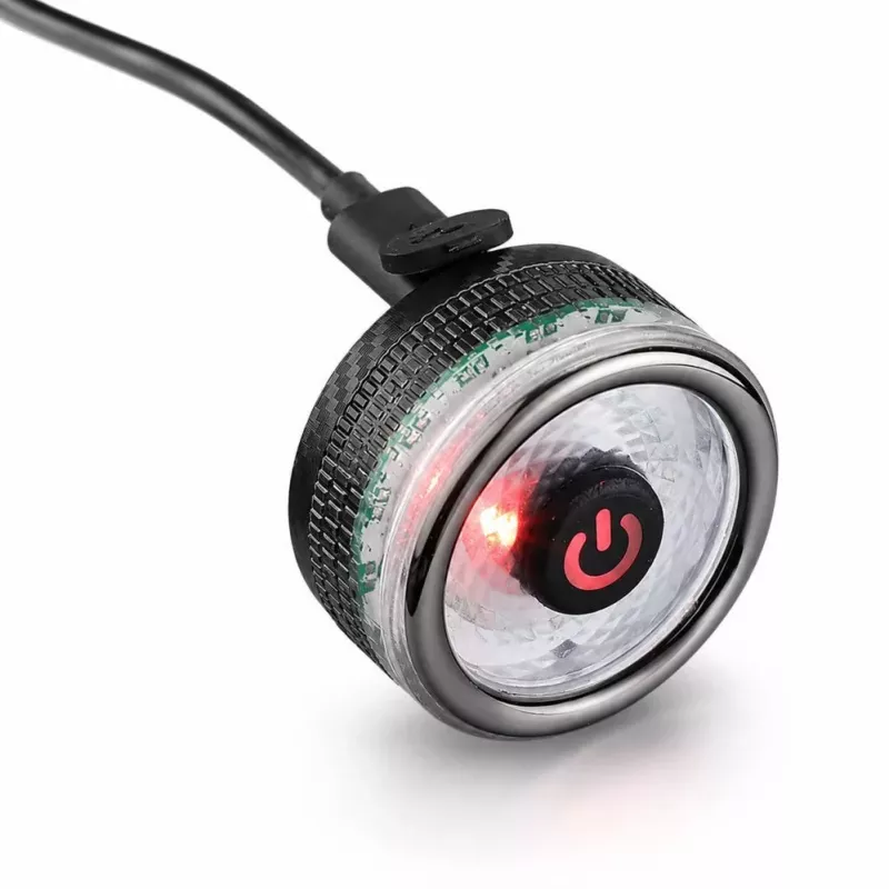 iLike Smart Bike Tail Light, USB wiederaufladbare LED-Fahrradrückleuchte mit Bremsensor, Auto-Sleep-Modus & Vibrations-Weckfunktion