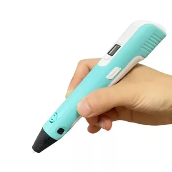 iLike 3D-Druckstift mit LCD-Display | Ultimativer Multicolor-3D-Druckerstift Lila