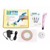 iLike 3D-Druckstift mit LCD-Display | Ultimativer Multicolor-3D-Druckerstift Lila