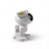 iLike Astronaut Smart LED Lampe mit Bluetooth-Lautsprecher, RGB Nachtlicht, Fernbedienung, 360° drehbarer Kopf Weiß
