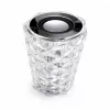 iLike Crystal Touch RGB LED Lampe mit Bluetooth-Lautsprecher, Ambient-Nachtlicht, Fernbedienung