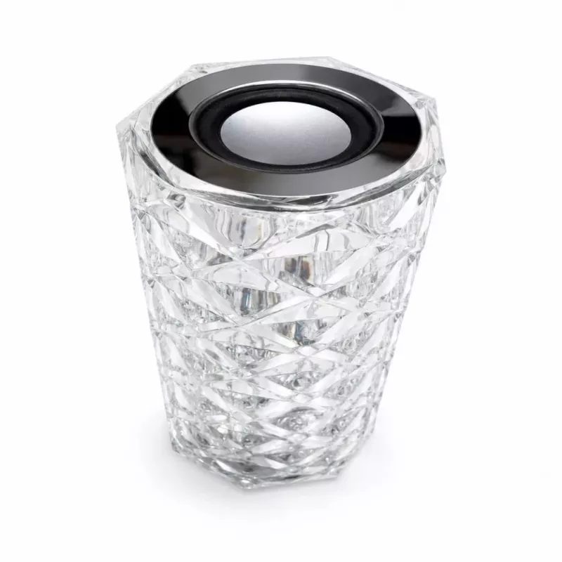 iLike Crystal Touch RGB LED Lampe mit Bluetooth-Lautsprecher, Ambient-Nachtlicht, Fernbedienung