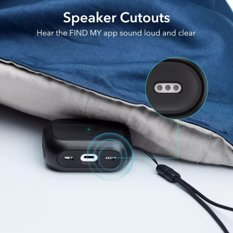 ESR Orbit HaloLock mit MagSafe für Apple AirPods Pro 1 / 2 - Schwarz