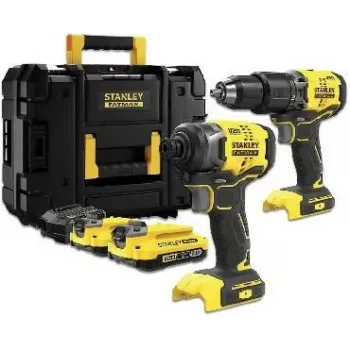 STANLEY SFMCK461D2T-QW V20 Bürstenloser Bohrhammer 2x2,0Ah Li-Ion TSTAK