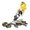 DEWALT DCS777T2-QW 216mm 54V XR FLEXVOLT Akku-Kapp- und Gehrungssäge mit 2 x 6,0Ah Akkus, Schnellladegerät und 40T TCT Sägeblatt