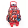 Marvel Premium 2-in-1 Rucksack für Jungen Ultimate Spiderman 3D Deluxe XL Rot
