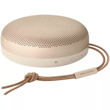 BANG & OLUFSEN Beosound A1 2nd Gen Gold Tragbarer Bluetooth-Lautsprecher
