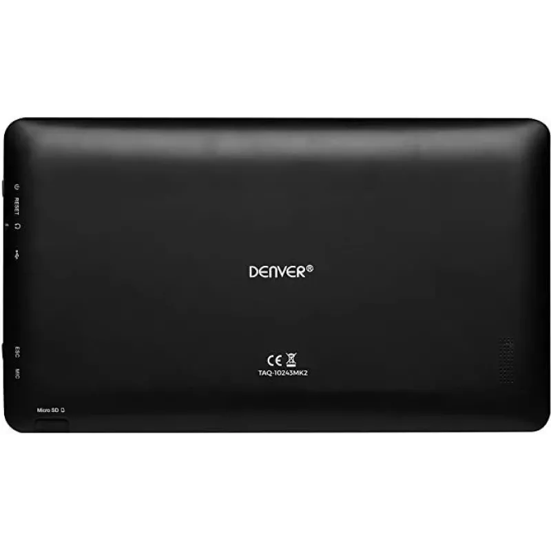 Denver TAQ-10253 Schwarz 10,1-Zoll-Tablet 2GB RAM 16GB Speicher Android 9.0 Go Edition