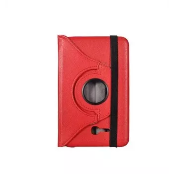 iLike Rotated Book Case für Samsung Galaxy Tab 3 Lite 7.0 Rot