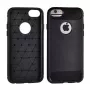 GreenGo Carbon Series Rückseitenabdeckung für Samsung Galaxy Note 8, Schwarz, TPU, matte Carbonfaser-Optik