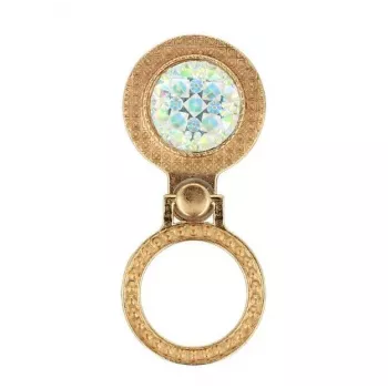 iLike Universal RING BRILLIANT CRYSTAL Gold Telefon-Ringhalter
