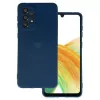 Vennus Samsung Galaxy A13 4G Silikon-Herz-Hülle Dunkelblau