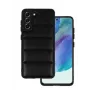 iLike Samsung Galaxy S21 FE Leder 3D Case Schwarz