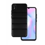 iLike Xiaomi Redmi 9A Leder 3D Case Schwarz