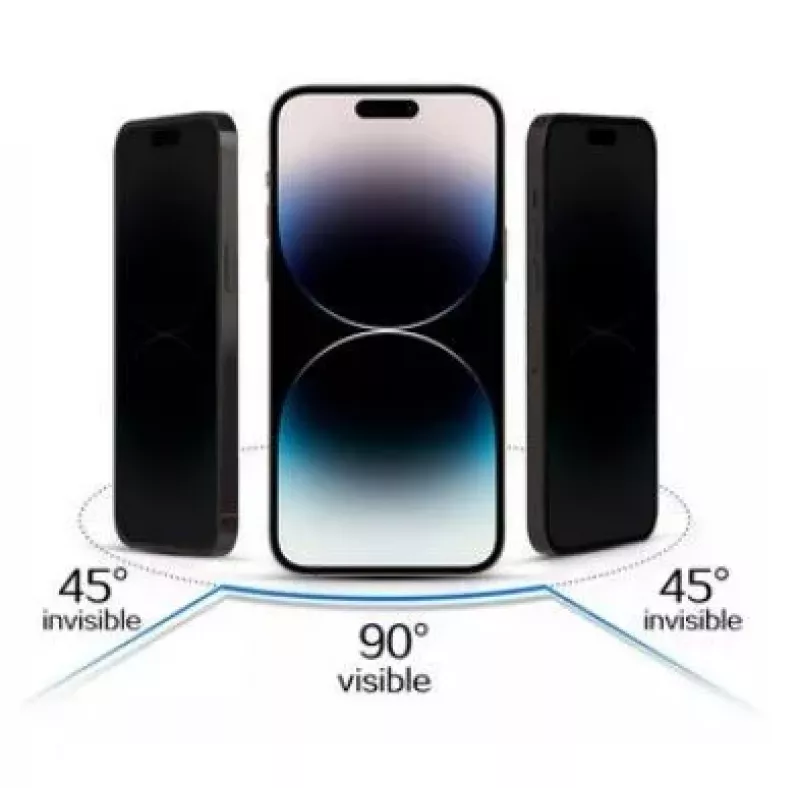 iLike Samsung Galaxy A54 5G Privacy Glass Screen Protector Schwarz