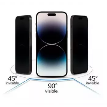 iLike Samsung Galaxy A54 5G Privacy Glass Screen Protector Schwarz