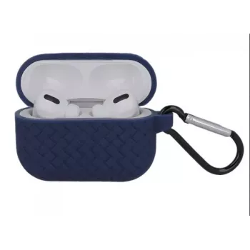 iLike Braid Case für AirPods / AirPods 2 Navy Blue