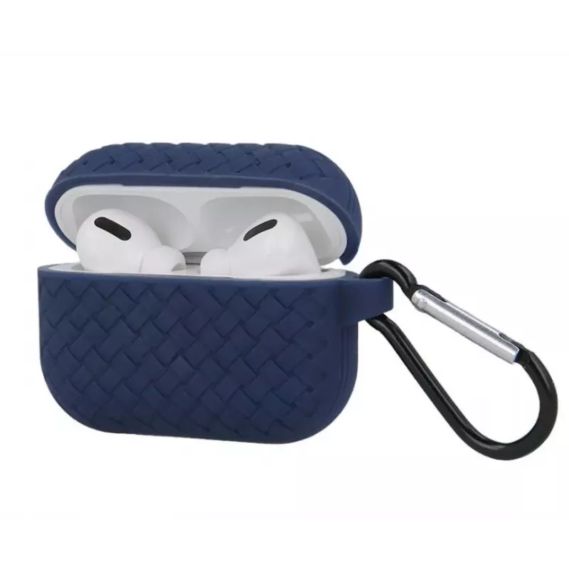 iLike Apple AirPods 3 mit Hakenhülle Navy Blau