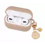 iLike Hülle für AirPods Pro 2 Karamell mit Anhänger
