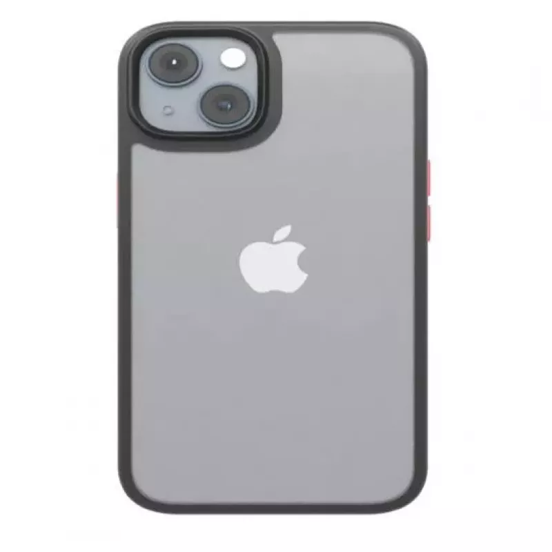 iLike Apple Satin Matt Case für iPhone 14 6,1 inch - Schwarz
