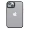 iLike Apple Satin Matt Case für iPhone 14 6,1 inch - Schwarz