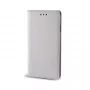 GreenGo LG K8 K350N Smart Magnet Wallet Case Silber