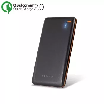Forever Universal Power Bank 10000 mAh PTB-03 QUALCOMM Quick Charge 2.0 Schwarz
