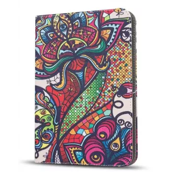 iLike Case Folk für Tablet 9-10 Zoll, Mehrfarbig, PU-Leder, Magnetklappe, Standfunktion