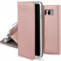 GreenGo Smart Magnet Wallet Case für LG Q6 - Roségold