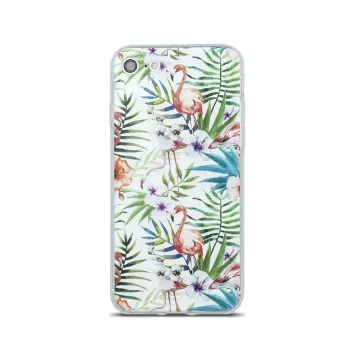 GreenGo Ultra Trendy Back Cover für Samsung Galaxy S6 (G920) - Flamingo-Design