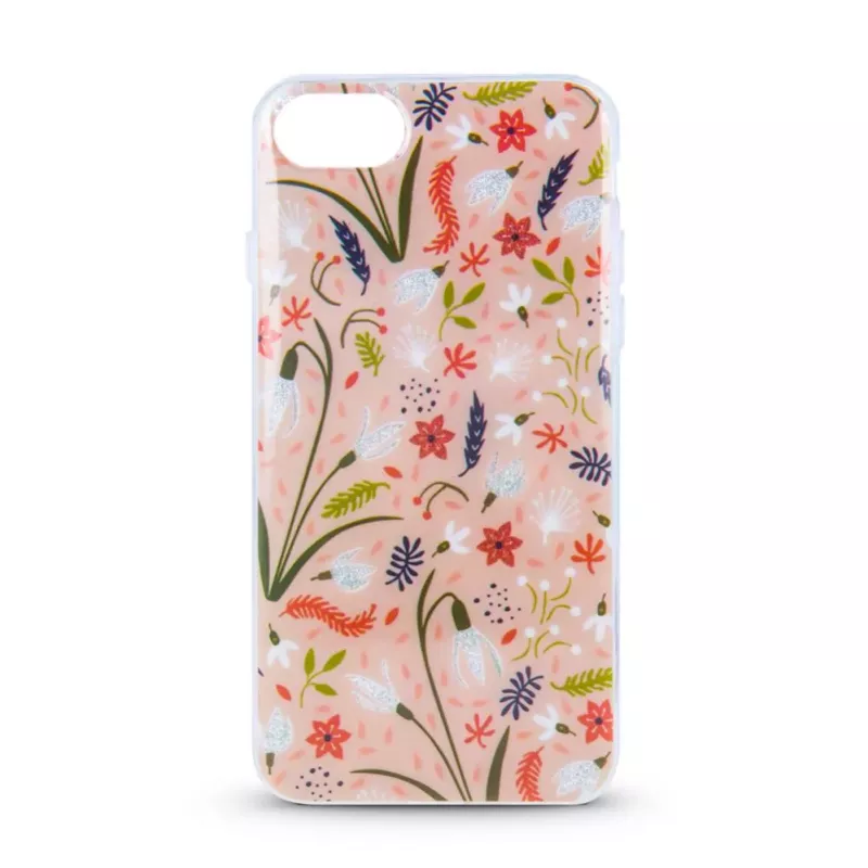 iLike Apple iPhone XR Spring3 Back Case - Multicolour Floral Design